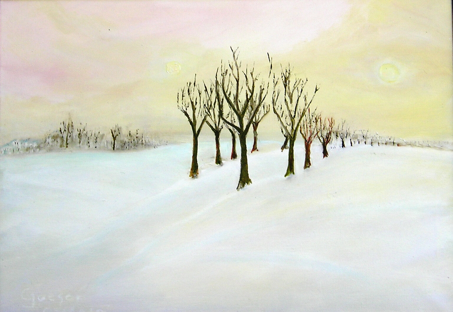 Bild "Winter" 2010 von Gerhard Jaeger